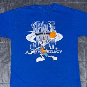 Delta Royal Blue Cotton T-Shirt